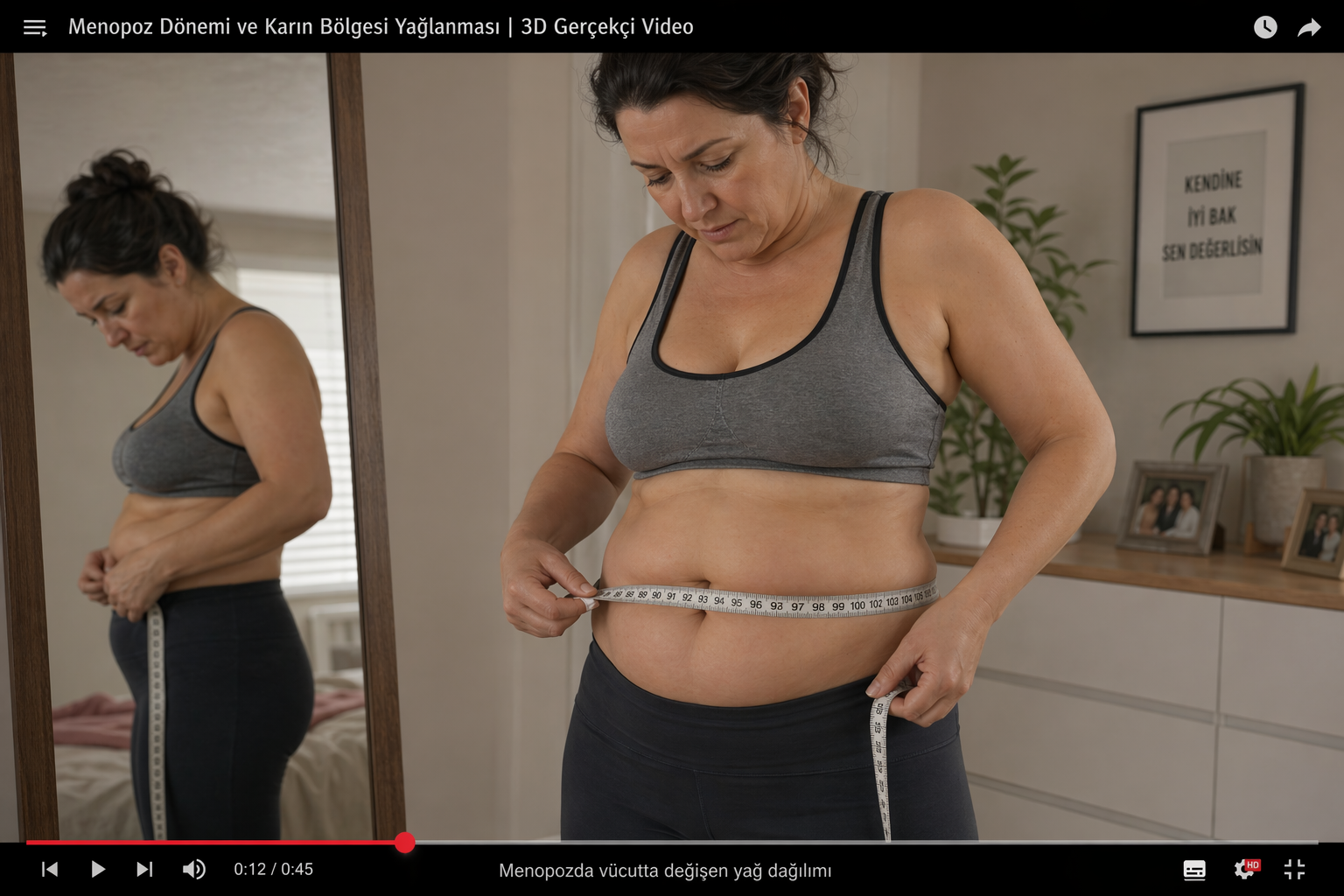 Menopozda Neden Karın-Bel Çevresi Yağlanması?